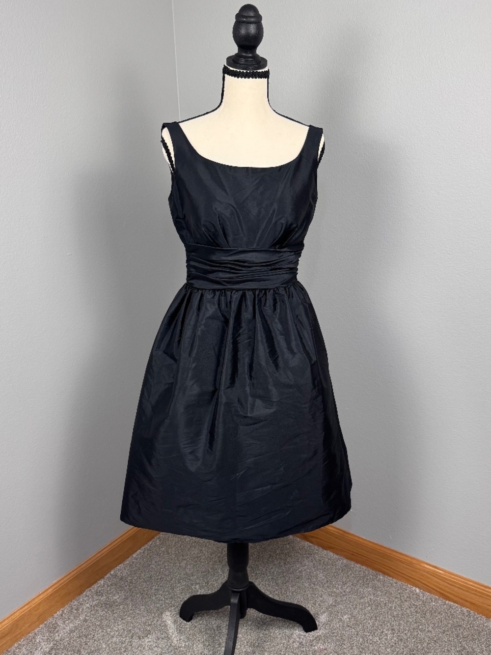 Eliza J Black Sleeveless Fit & Flare Cocktail Dress